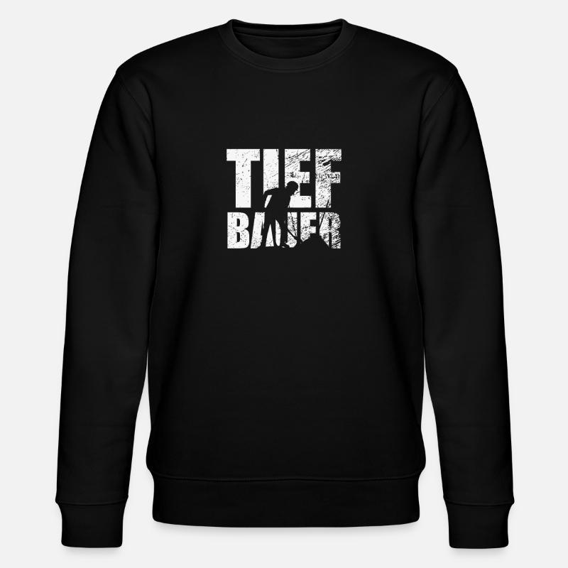 Tiefbau - Stanley/Stella Unisex Bio-Sweatshirt CHANGER - Schwarz