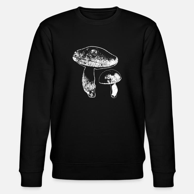 Steinpilze - Stanley/Stella Unisex Bio-Sweatshirt CHANGER  - Schwarz