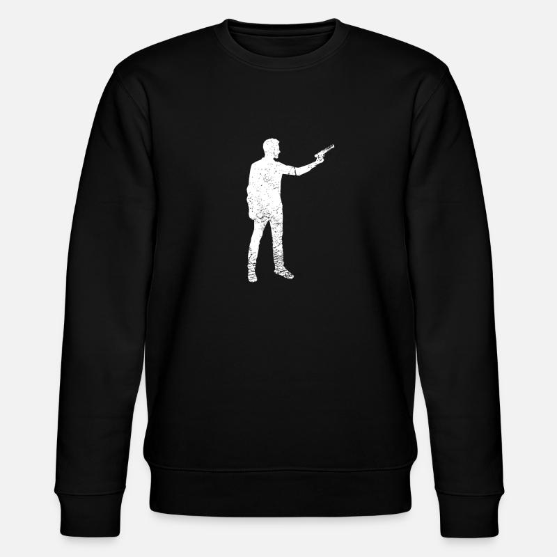 Pistolet Tireur - Sweat bio CHANGER Stanley/Stella Unisexe - noir