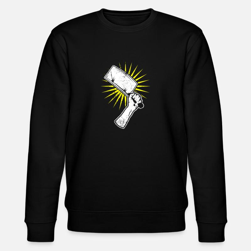 Hackbeil Kuechenbeil Gift - Stanley/Stella CHANGER Unisex Organic Sweatshirt - black