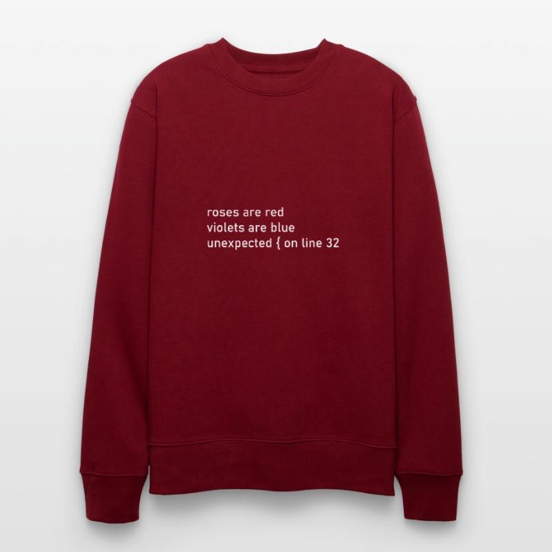 Lustiger Spruch Programmieren Informatiker Coder Stanley/Stella Unisex Bio-Sweatshirt CHANGER 