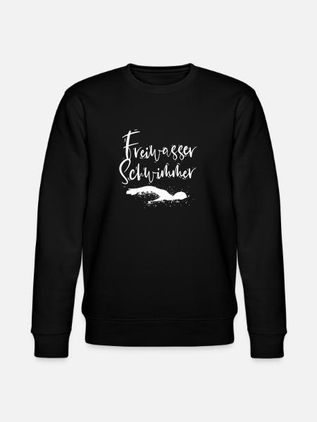 Schwimmen - Stanley/Stella Unisex Bio-Sweatshirt CHANGER - Schwarz