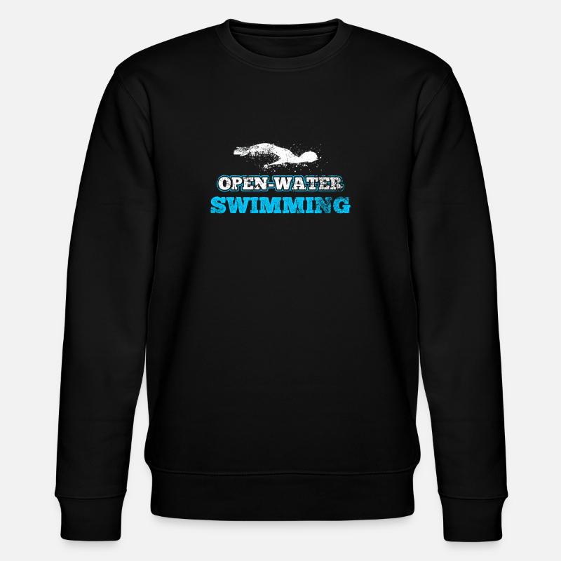 Natation - Sweat bio CHANGER Stanley/Stella Unisexe - noir