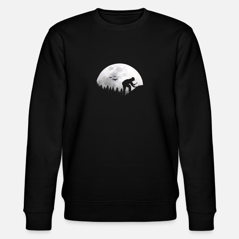 Menuiserie Moon Carpenter - Sweat bio CHANGER Stanley/Stella Unisexe - noir