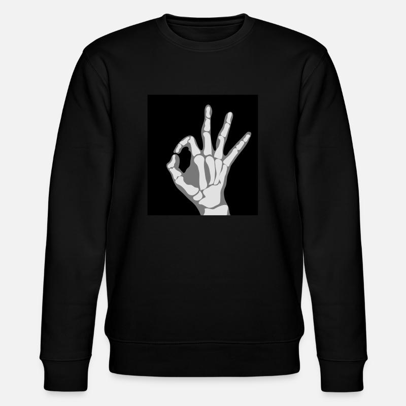 Okay X-Ray (Vector) - Stanley/Stella Unisex Bio-Sweatshirt CHANGER - Schwarz