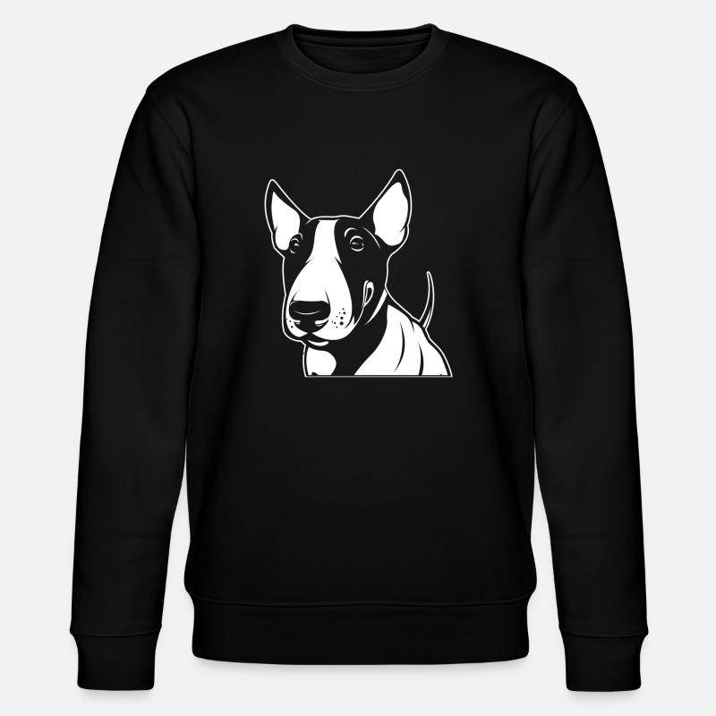 Bullterrier - Stanley/Stella Unisex Bio-Sweatshirt CHANGER  - Schwarz