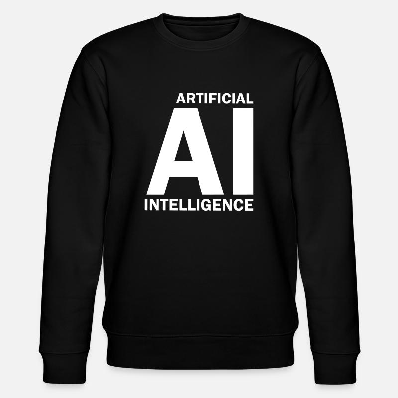 Artificial Intelligence - Stanley/Stella Unisex Bio-Sweatshirt CHANGER  - Schwarz