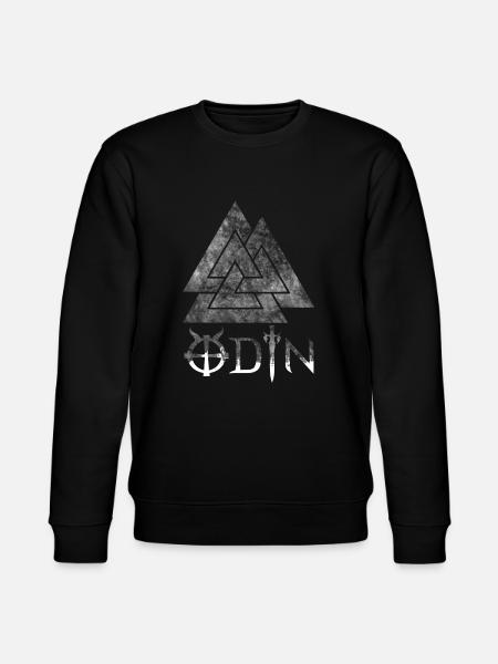 Odin Wotan's knot Valhalla - Stanley/Stella CHANGER Unisex Organic Sweatshirt - black