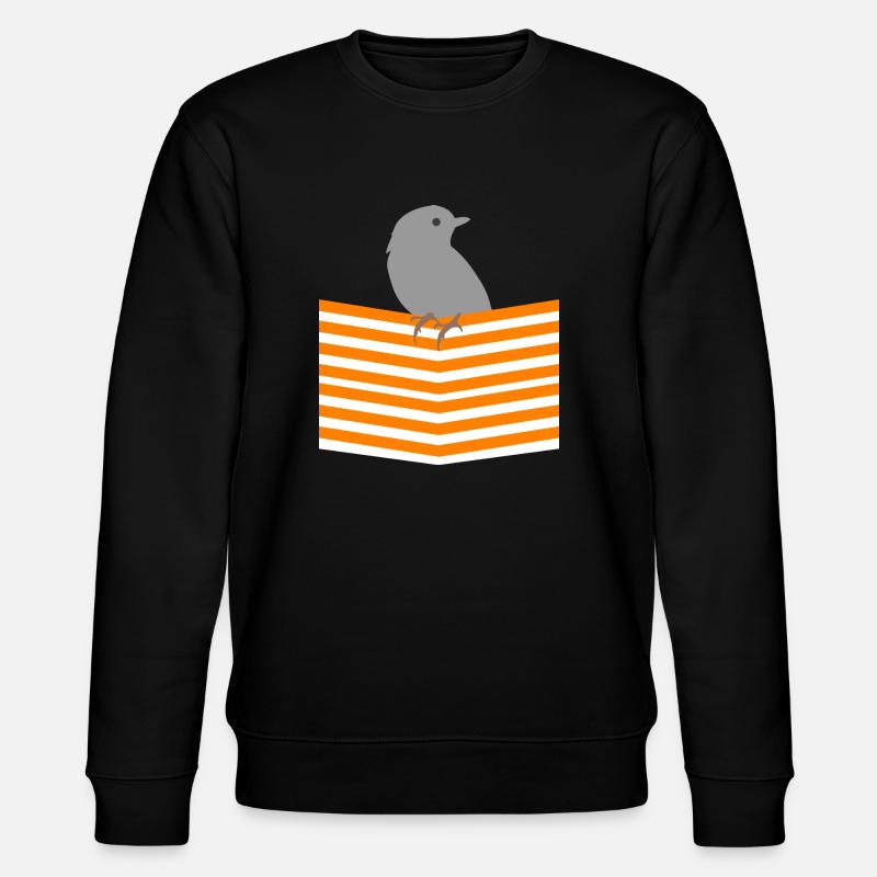 Bird bird budgie - Stanley/Stella CHANGER Unisex Organic Sweatshirt - black