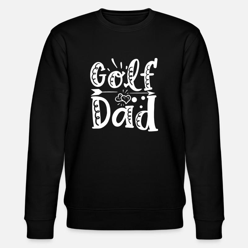 Golf Dad - Sweat bio CHANGER Stanley/Stella Unisexe - noir