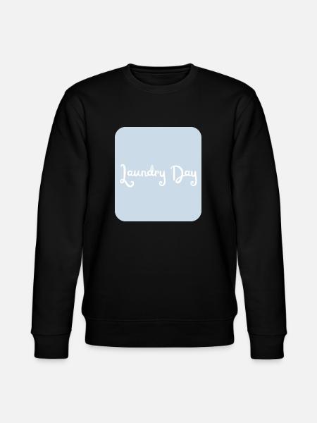 Laundry Day - Stanley/Stella CHANGER Unisex Organic Sweatshirt - black