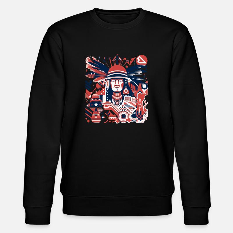 Folklore américain - Sweat bio CHANGER Stanley/Stella Unisexe - noir