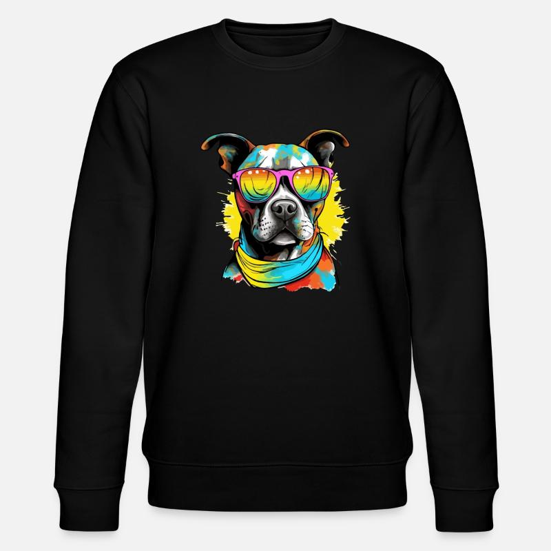 Jok der Stab - Stanley/Stella Unisex Bio-Sweatshirt CHANGER - Schwarz