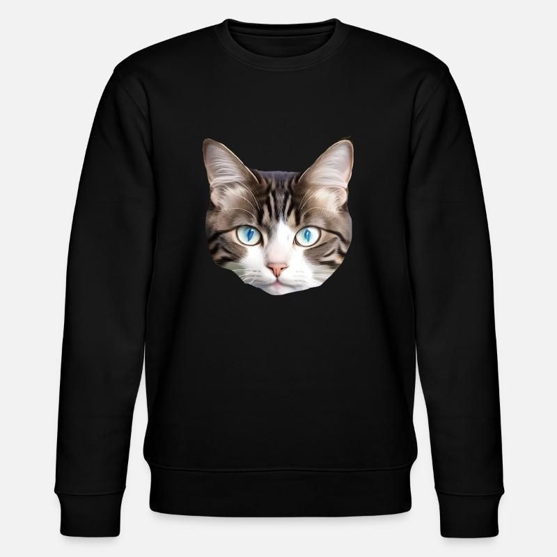 Chat mignon - Sweat bio CHANGER Stanley/Stella Unisexe - noir