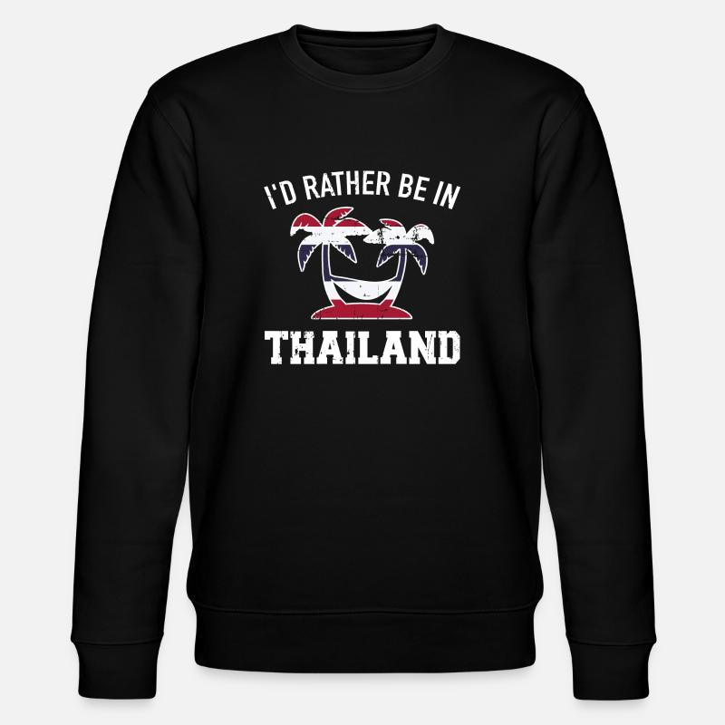 Thailand - Stanley/Stella Unisex Bio-Sweatshirt CHANGER  - Schwarz