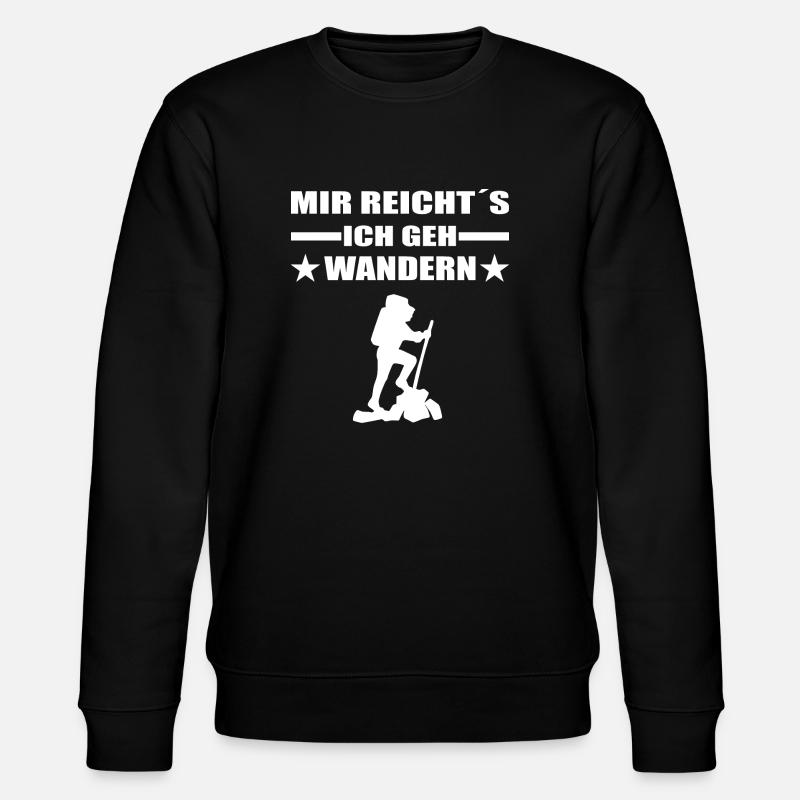 Wandern - Stanley/Stella Unisex Bio-Sweatshirt CHANGER  - Schwarz