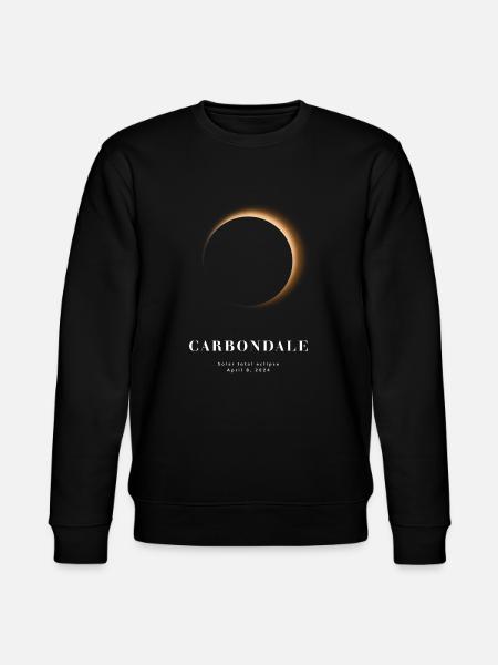 CARBONDALE TOTALE SONNENFINSTERNIS 2024 - Stanley/Stella Unisex Bio-Sweatshirt CHANGER - Schwarz