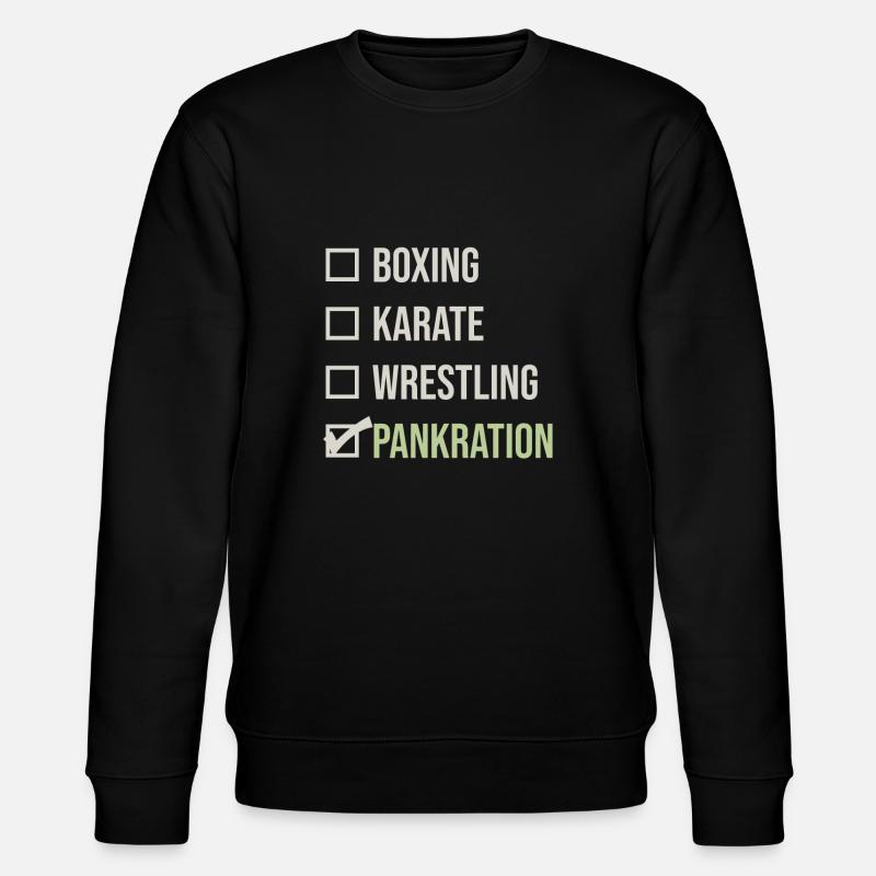 wähle Pankration - Stanley/Stella Unisex Bio-Sweatshirt CHANGER  - Schwarz