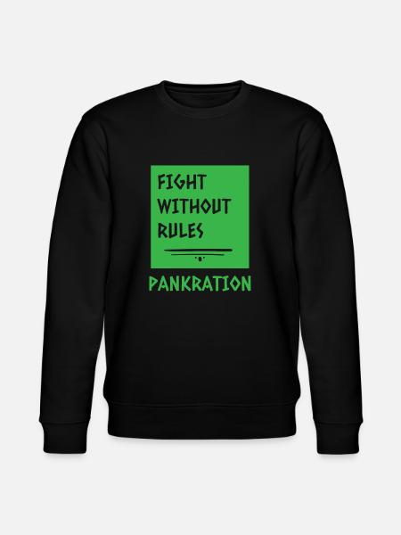 Fight without rules pankration - Stanley/Stella CHANGER Unisex Organic Sweatshirt - black