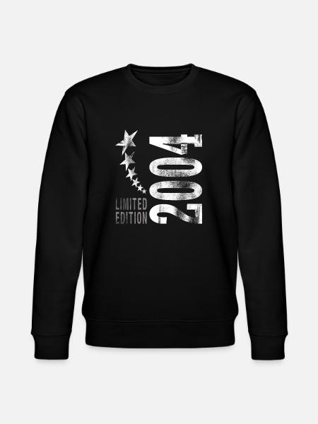 2004 born - Stanley/Stella CHANGER Unisex Organic Sweatshirt - black