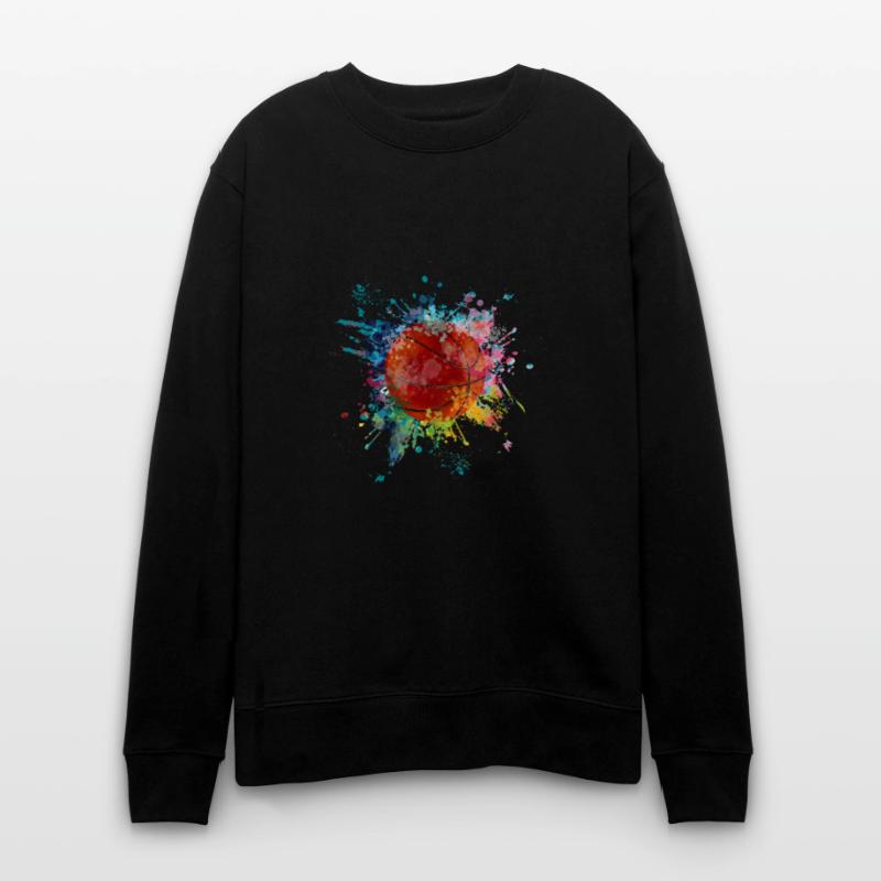 A eau explosion de couleur Splash Design Basket-ball Sweat bio CHANGER Stanley/Stella Unisexe