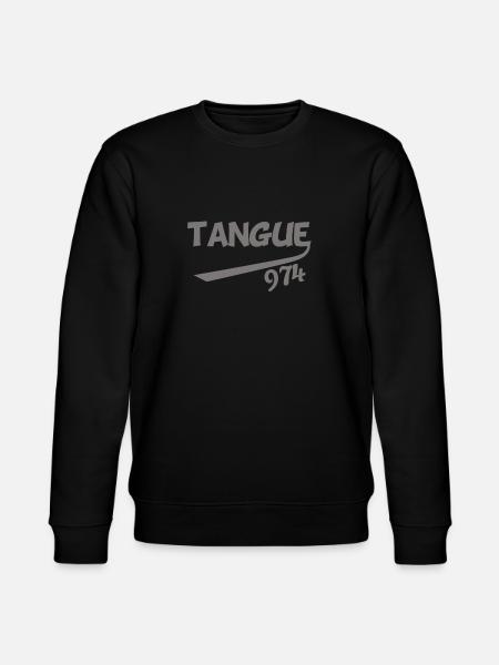 Tangue 974 - Reunion Island - Stanley/Stella CHANGER Unisex Organic Sweatshirt - black