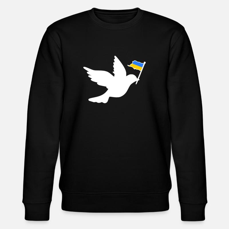 Ukraine - Stanley/Stella Unisex Bio-Sweatshirt CHANGER - Schwarz