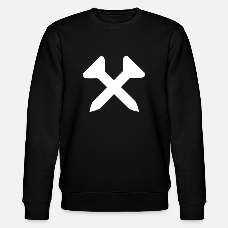 Thé de golf - Sweat bio CHANGER Stanley/Stella Unisexe - noir