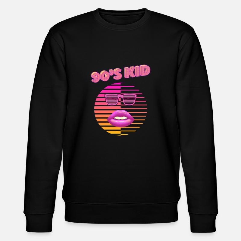 90´s KID - Stanley/Stella Unisex Bio-Sweatshirt CHANGER  - Schwarz