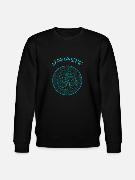 Yoga Namaste - Stanley/Stella Unisex Bio-Sweatshirt CHANGER - Schwarz