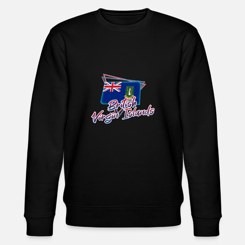Îles Vierges britanniques - Sweat bio CHANGER Stanley/Stella Unisexe - noir