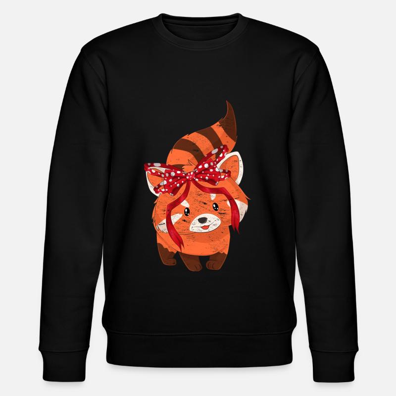 Petit panda - Sweat bio CHANGER Stanley/Stella Unisexe - noir