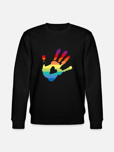 pride - pace - Stanley/Stella Unisex Bio-Sweatshirt CHANGER - Schwarz