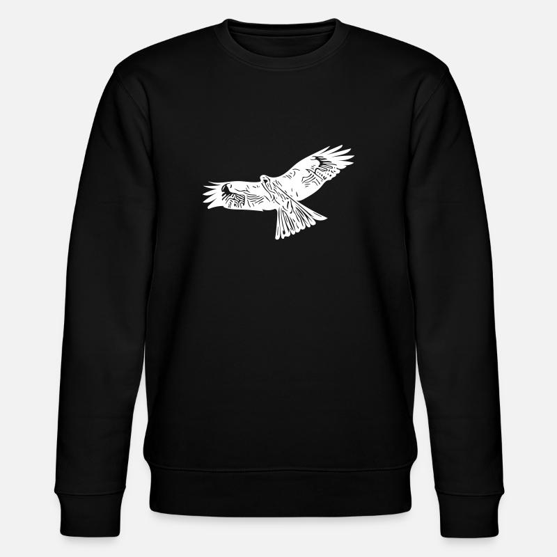 Adler - Stanley/Stella Unisex Bio-Sweatshirt CHANGER  - Schwarz