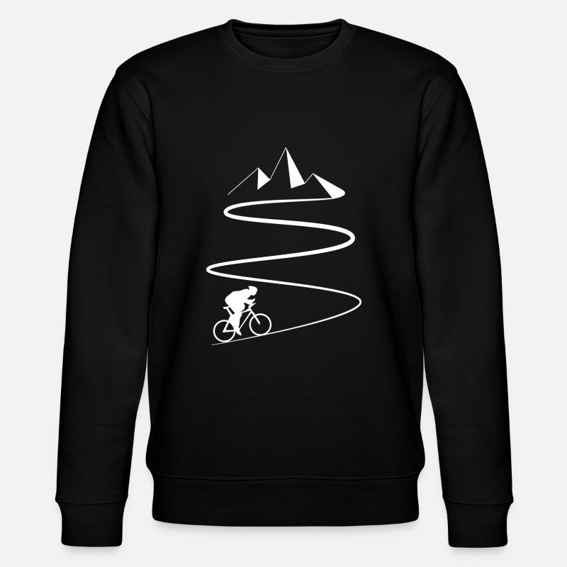 VTT en montée - Sweat bio CHANGER Stanley/Stella Unisexe - noir