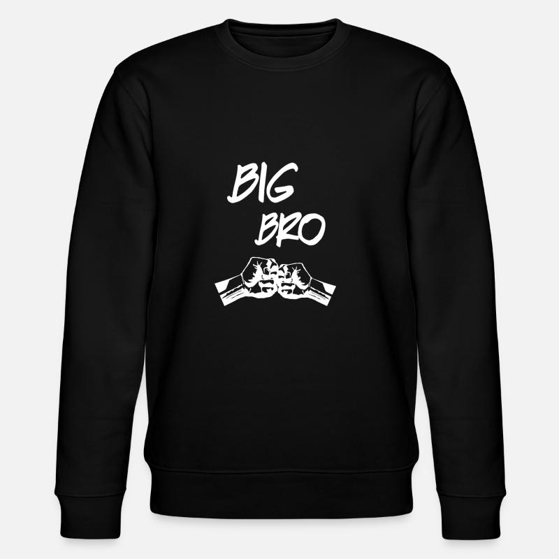 Big Bro Faust - Stanley/Stella CHANGER Unisex Organic Sweatshirt - black