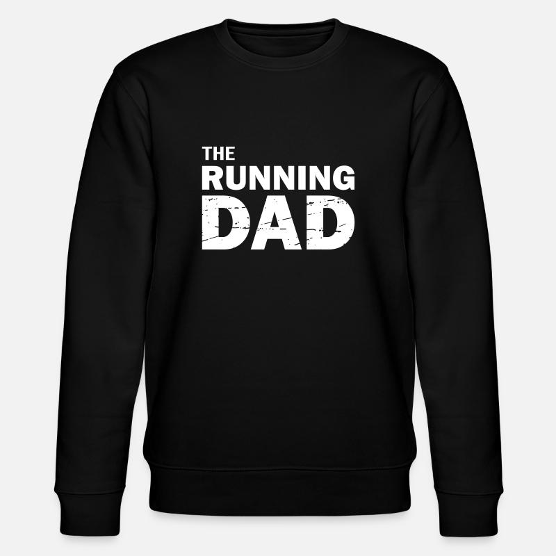 Running Dad - Sweat bio CHANGER Stanley/Stella Unisexe - noir