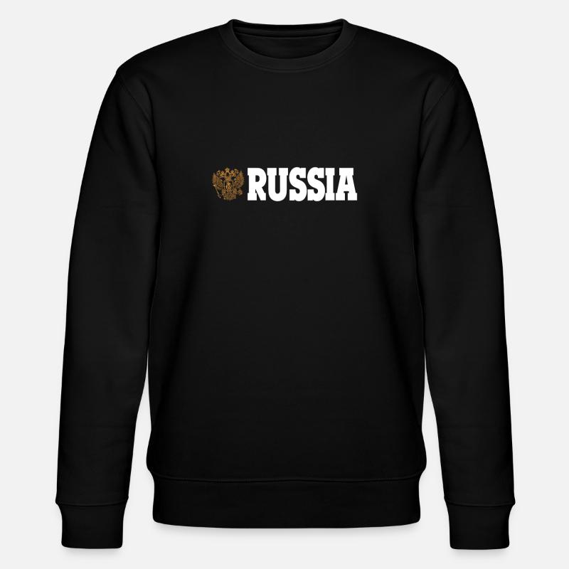 RUSSIE RUSSIE! - Sweat bio CHANGER Stanley/Stella Unisexe - noir