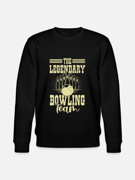 Legendary Bowling Team - Stanley/Stella CHANGER Unisex Organic Sweatshirt - black