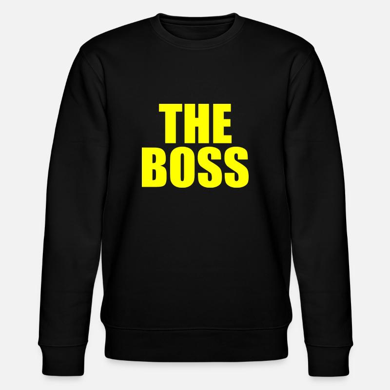 The boss - Sweat bio CHANGER Stanley/Stella Unisexe - noir