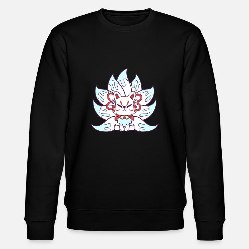 Renard Kitsune - Sweat bio CHANGER Stanley/Stella Unisexe - noir