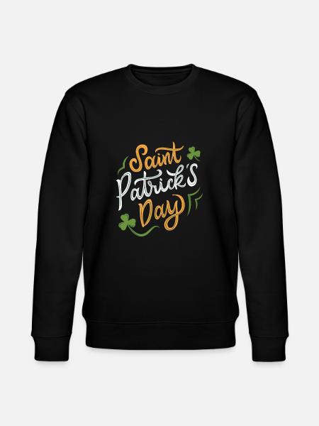 Joyeuse Saint-Patrick - Sweat bio CHANGER Stanley/Stella Unisexe - noir