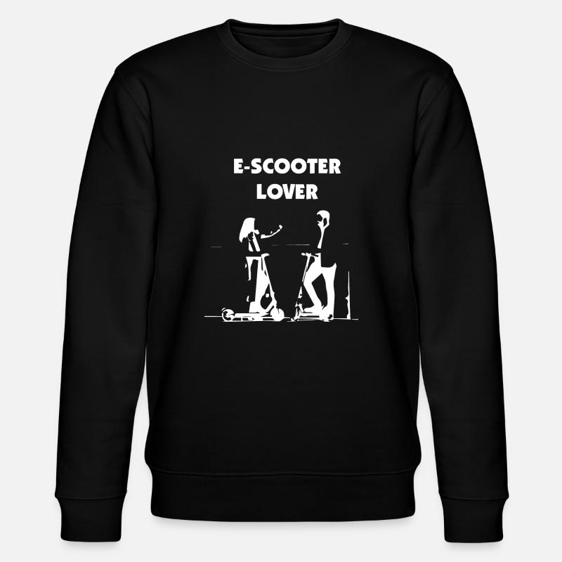 E-Scooter E-Roller Scooter - Sweat bio CHANGER Stanley/Stella Unisexe - noir