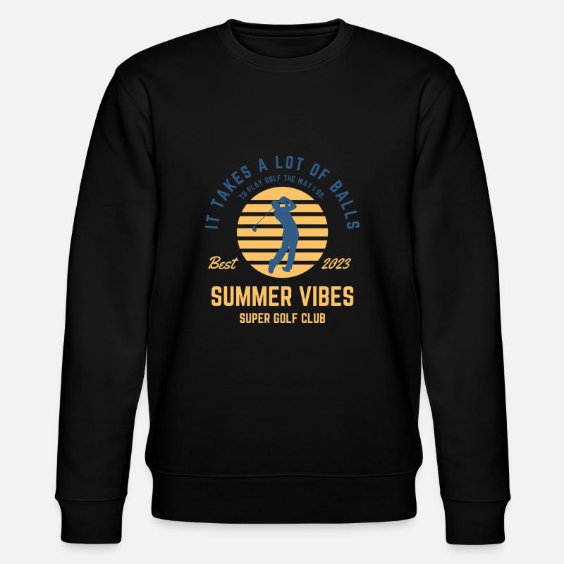 Sommerstimmung - Stanley/Stella Unisex Bio-Sweatshirt CHANGER  - Schwarz
