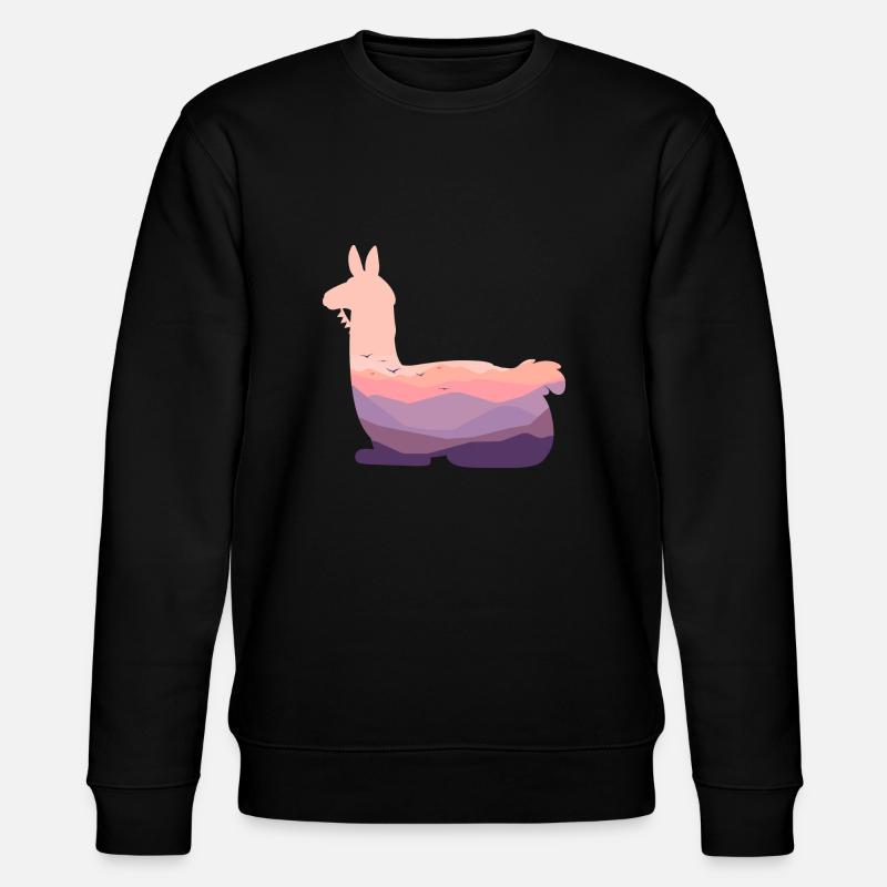 Lama - Sweat bio CHANGER Stanley/Stella Unisexe - noir