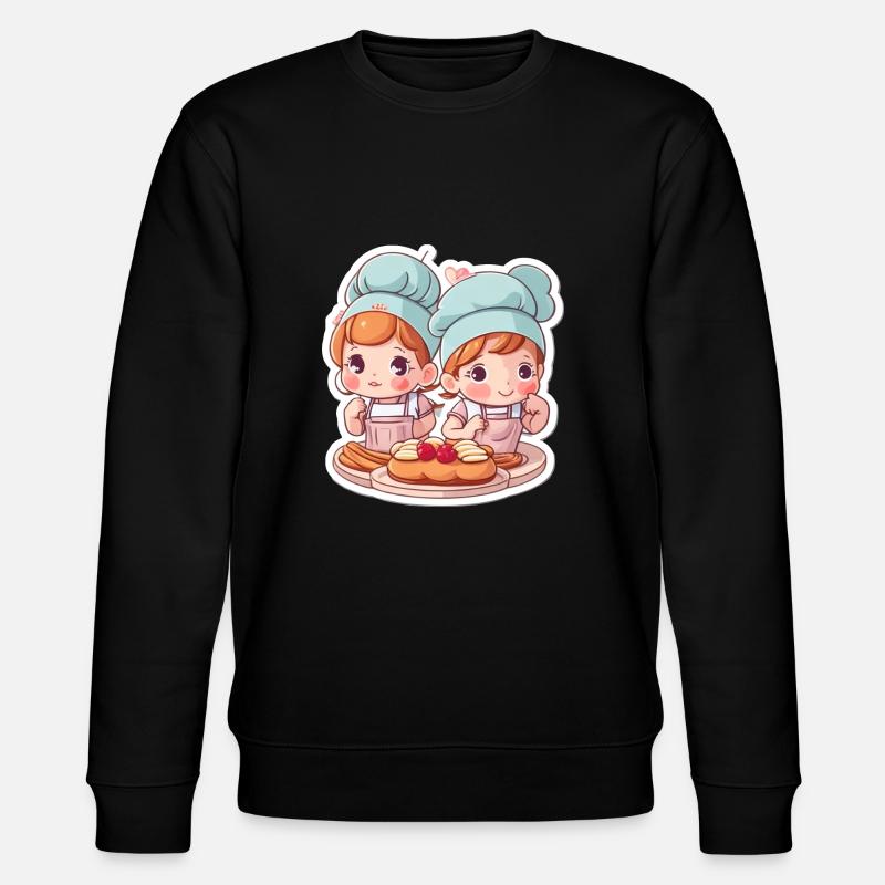 Faites-moi cuire heureux - Sweat bio CHANGER Stanley/Stella Unisexe - noir