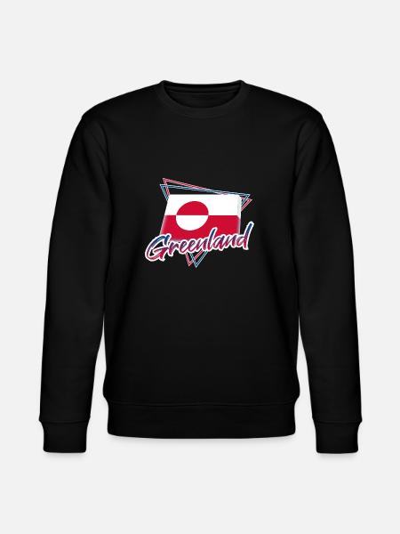 Greenland - Stanley/Stella CHANGER Unisex Organic Sweatshirt - black