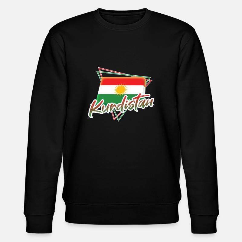 Kurdistan - Stanley/Stella Unisex Bio-Sweatshirt CHANGER - Schwarz