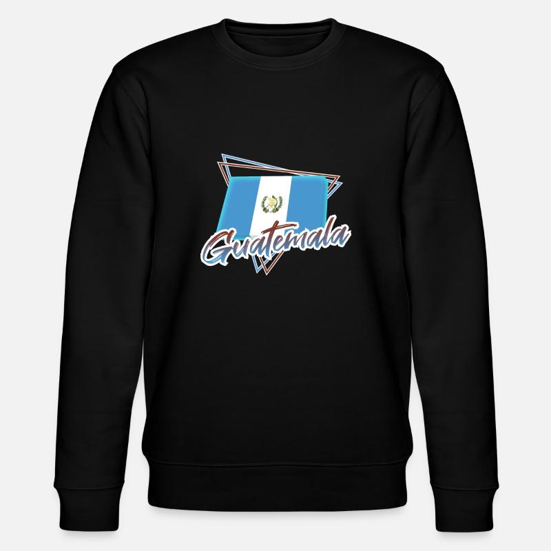Guatemala - Stanley/Stella Unisex Bio-Sweatshirt CHANGER  - Schwarz