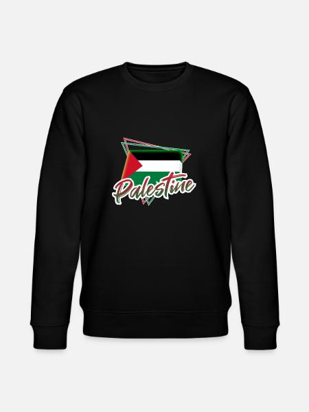 Palestine - Stanley/Stella CHANGER Unisex Organic Sweatshirt - black